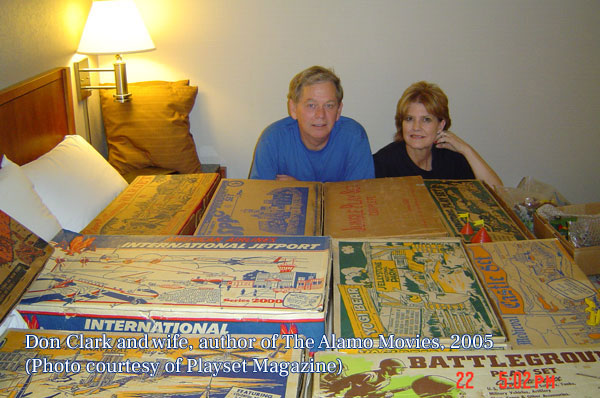 Don and wife, author of The Alamo Movies, in 2005