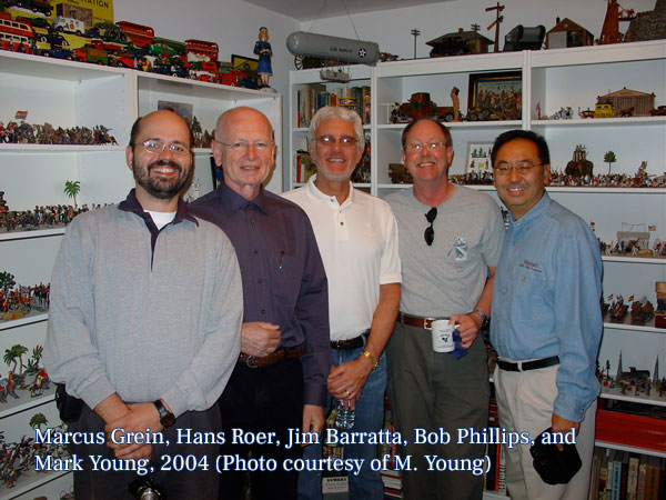 Marcus, Hans, Jim, Bob, and Mark, 2004